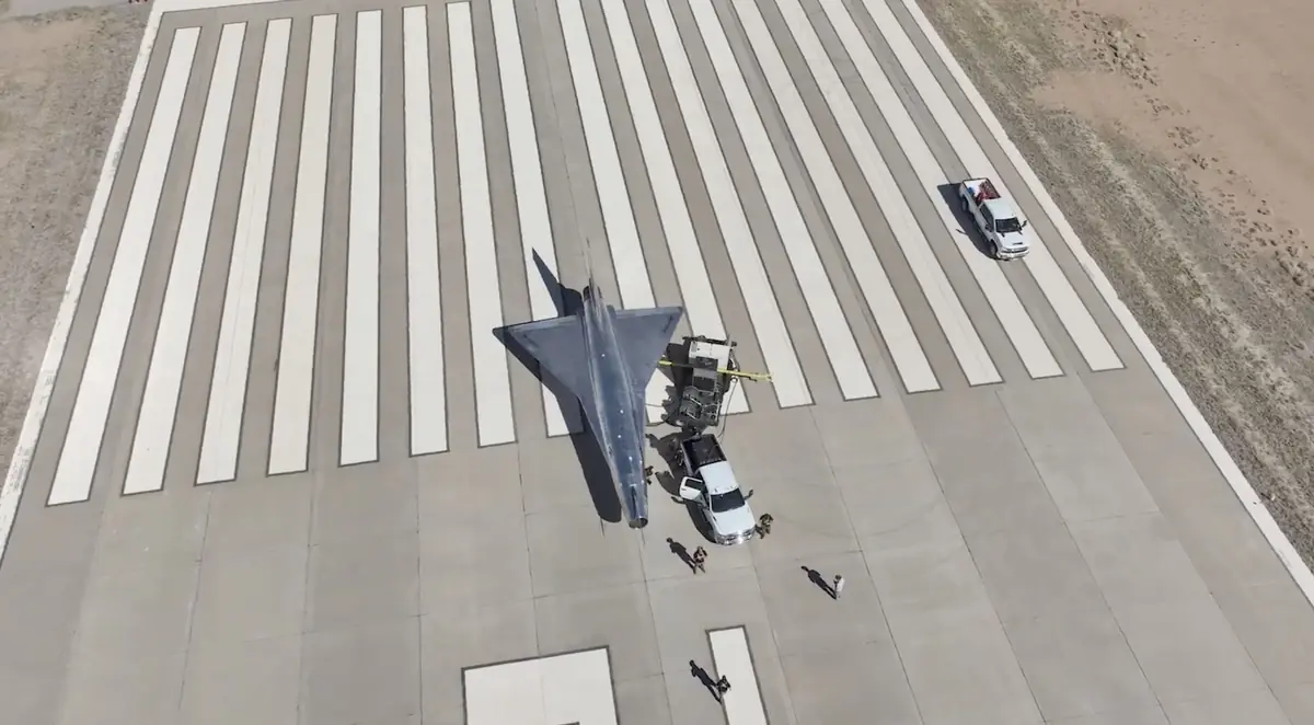 Ce drone supersonique a pass&eacute; le mur du son