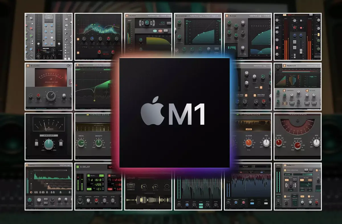 Tous les plug-ins SSL tournent désormais nativement sur les Mac Apple Silicon