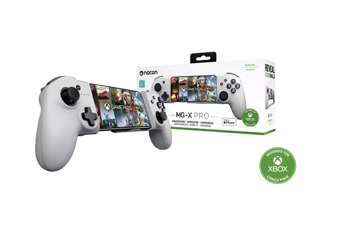 Une manette berceau pour iPhone sous licence Xbox chez Nacon