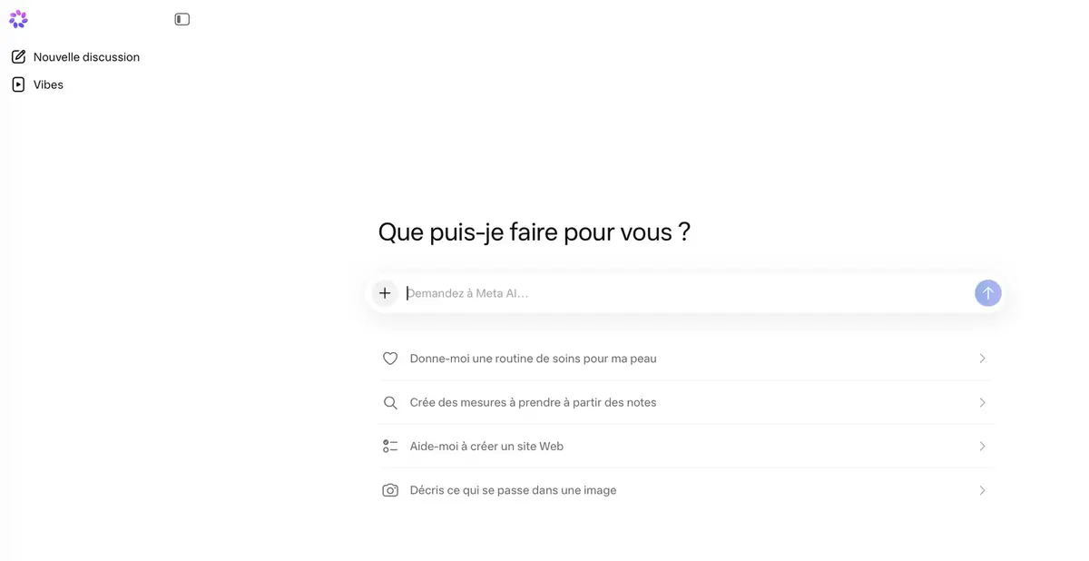Meta AI arrive sur Mac avec une application pens&eacute;e pour macOS