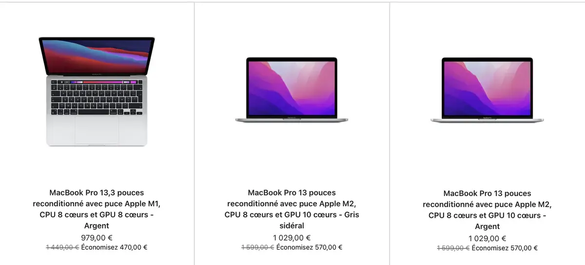 Apple baisse les prix des Mac reconditionnés !