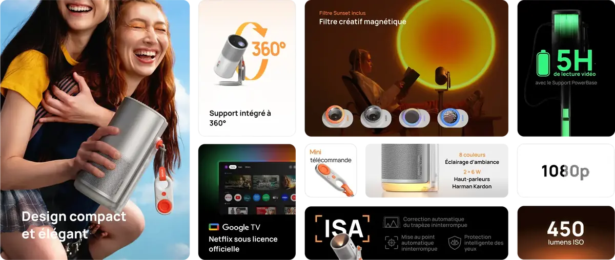 Le vid&eacute;oprojecteur Xgimi MoGo 4 en promo &agrave; son prix le plus bas&nbsp;: test&eacute; sur Mac4Ever&nbsp;!