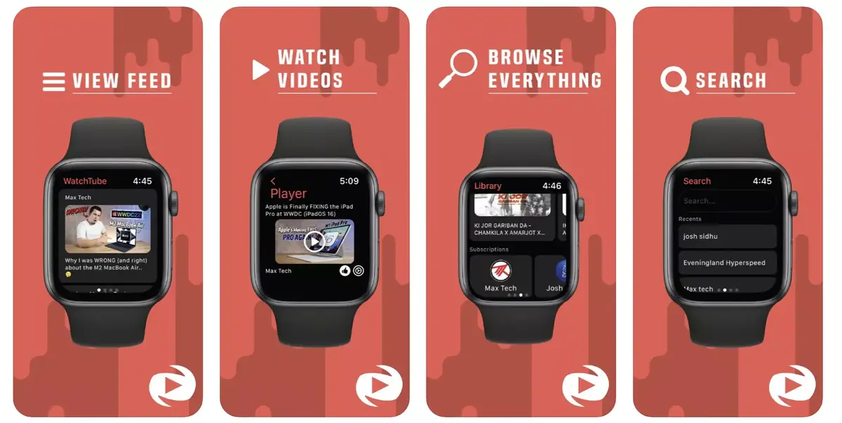 Watch Tube, une application pour regarder YouTube sur son Apple Watch