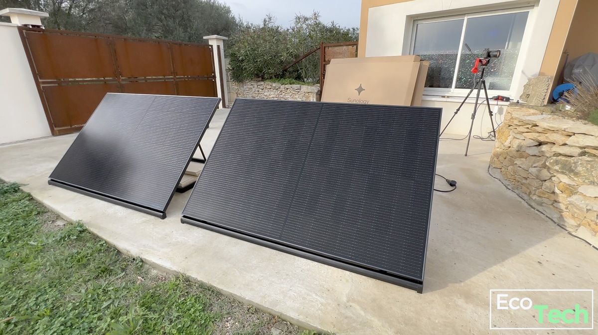 Test Sunology Play : Installation des panneaux solaires. Tuto, avis, prix et rentabilité