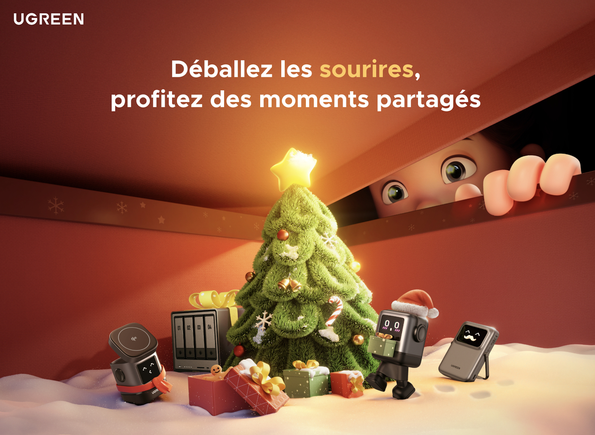 Plein de cadeaux à gagner pour Noël avec UGREEN, le spécialiste des accessoires Apple !