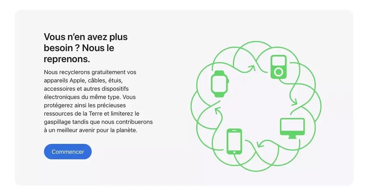 Pour la journée de la Terre, Apple veut vos vieux iPhone !