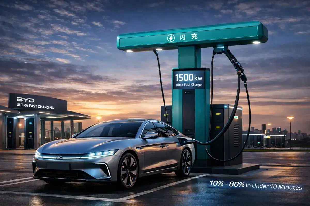 BYD double son r&eacute;seau de stations de charge en cinq mois. Et en Europe&nbsp;?