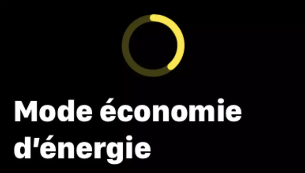 watchOS 9 : voici la liste des éléments désactivés par le mode Economie d'énergie