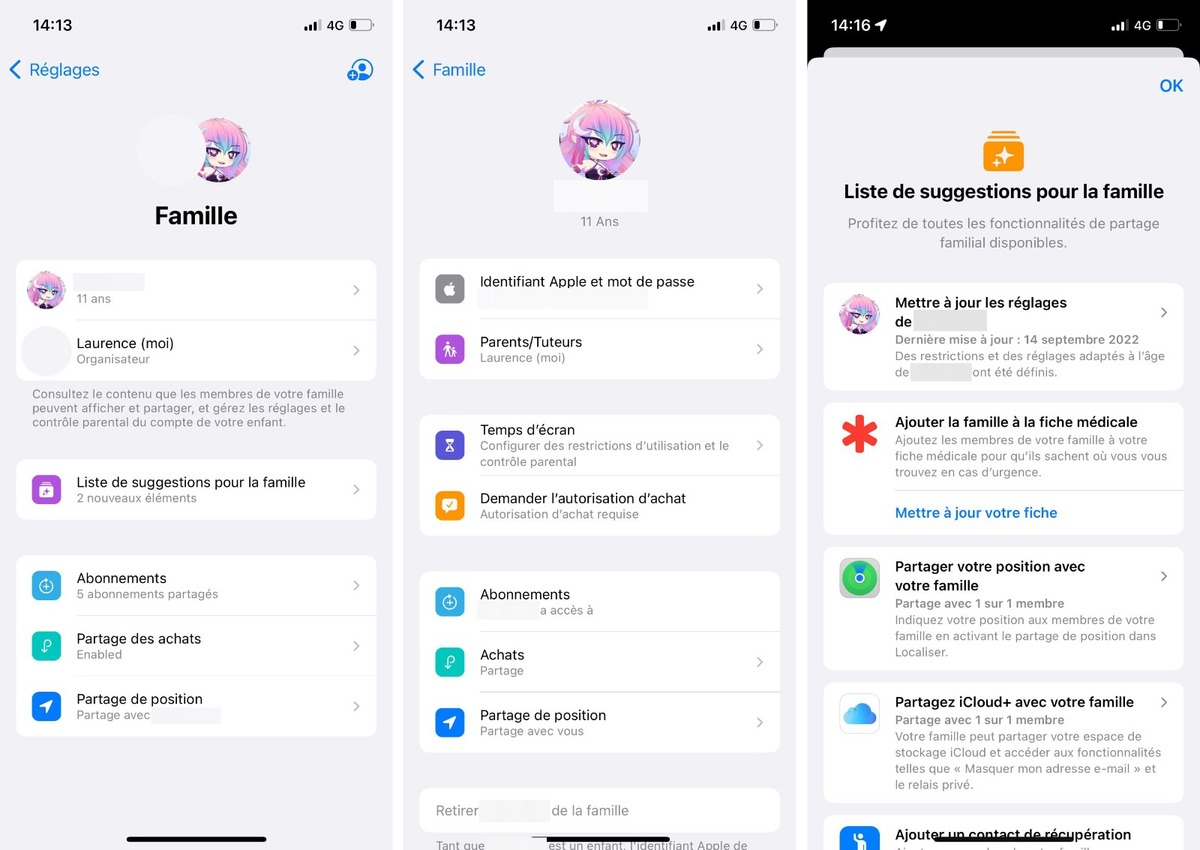 Sous iOS 16, le contrôle parental est simplifié !
