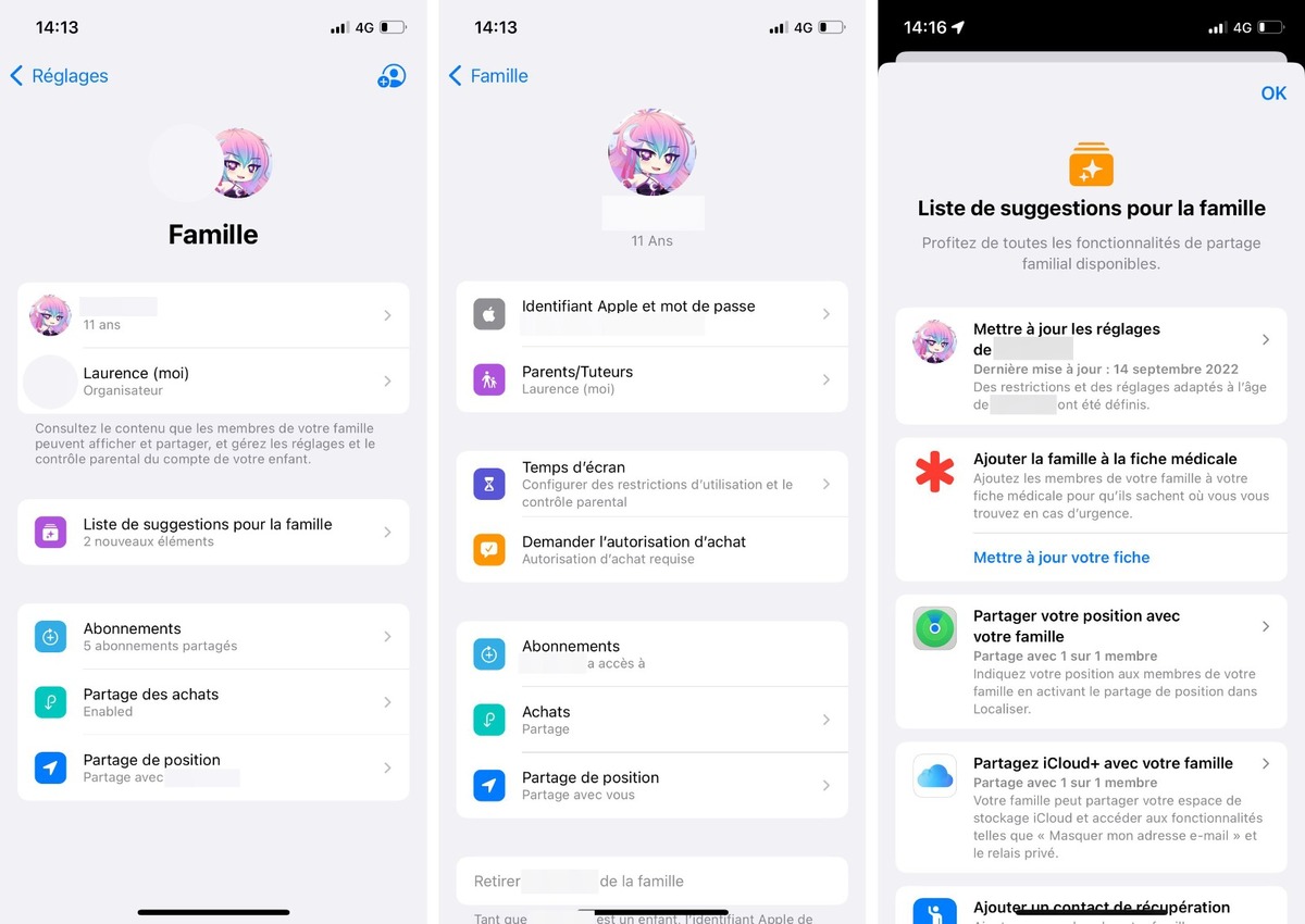 Sous iOS 16, le contrôle parental est simplifié !