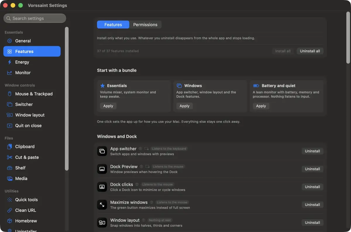 L&rsquo;app Mac du jour&nbsp;: Vorssaint peut remplacer beaucoup d&rsquo;applications payantes