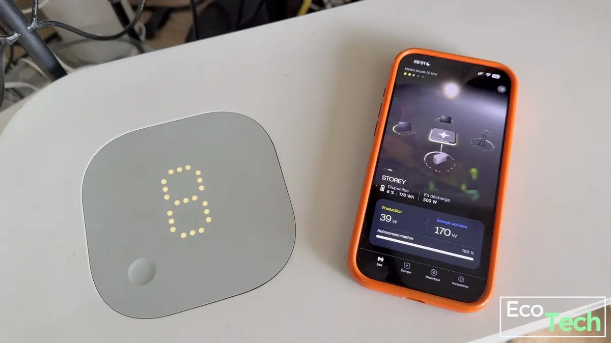 Test Sunology Storey&nbsp;: la batterie solaire fran&ccedil;aise plug&play tient-elle vraiment ses promesses&nbsp;?