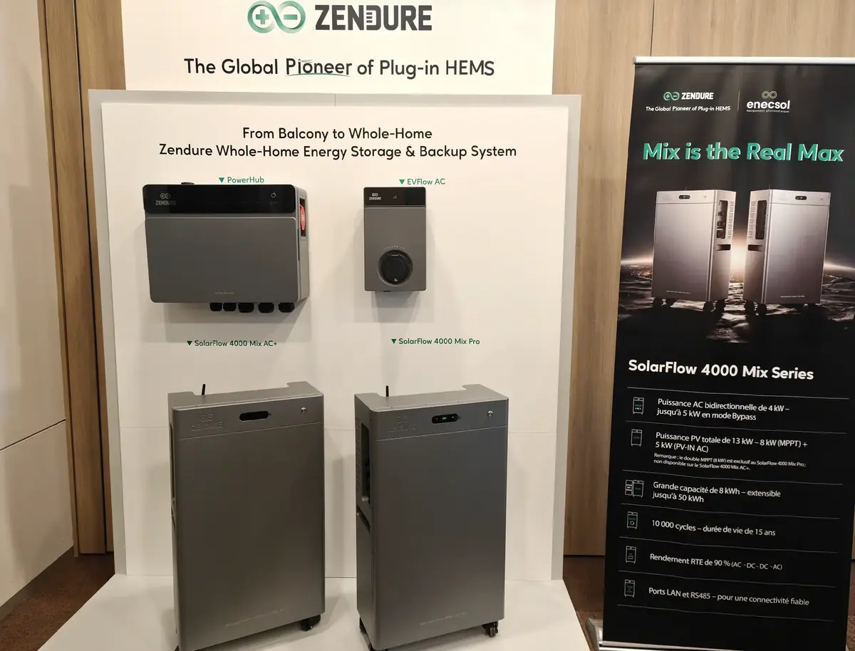 Solaire et recharge &eacute;lectrique&nbsp;: Zendure veut tout piloter avec son PowerHub, fa&ccedil;on Tesla PowerWall