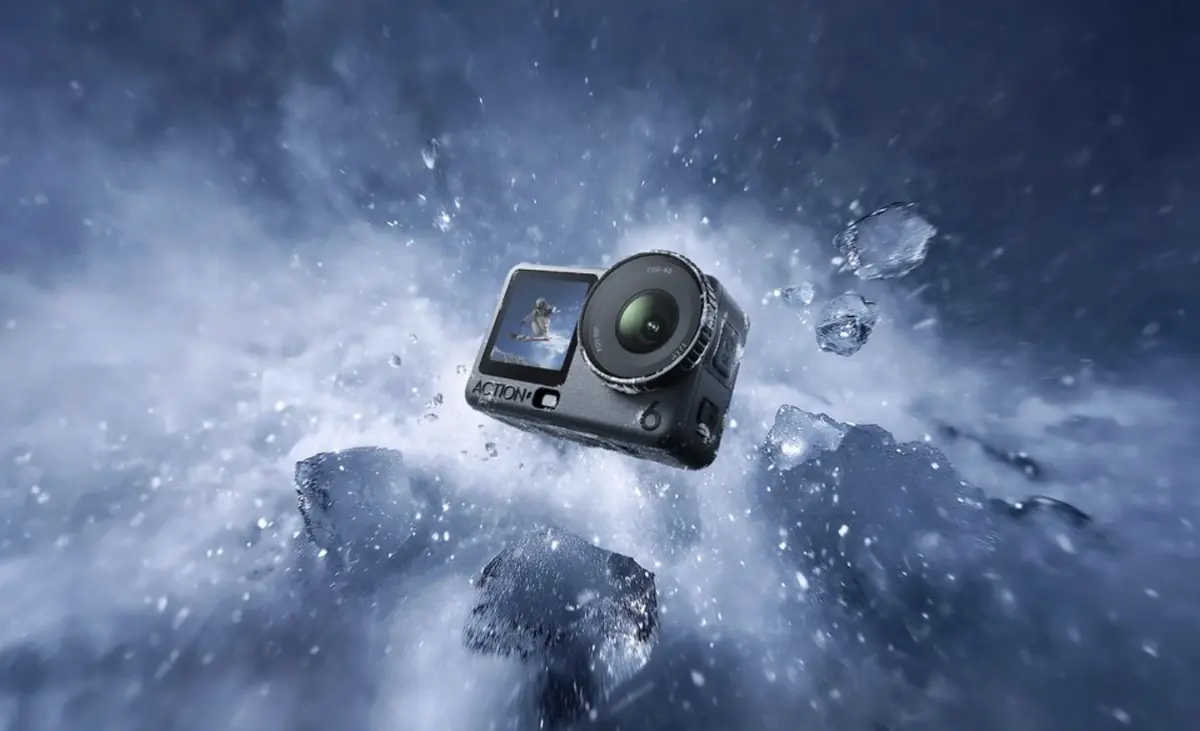 DJI lance l’Osmo Action 6 : la première caméra d’action avec ouverture variable !
