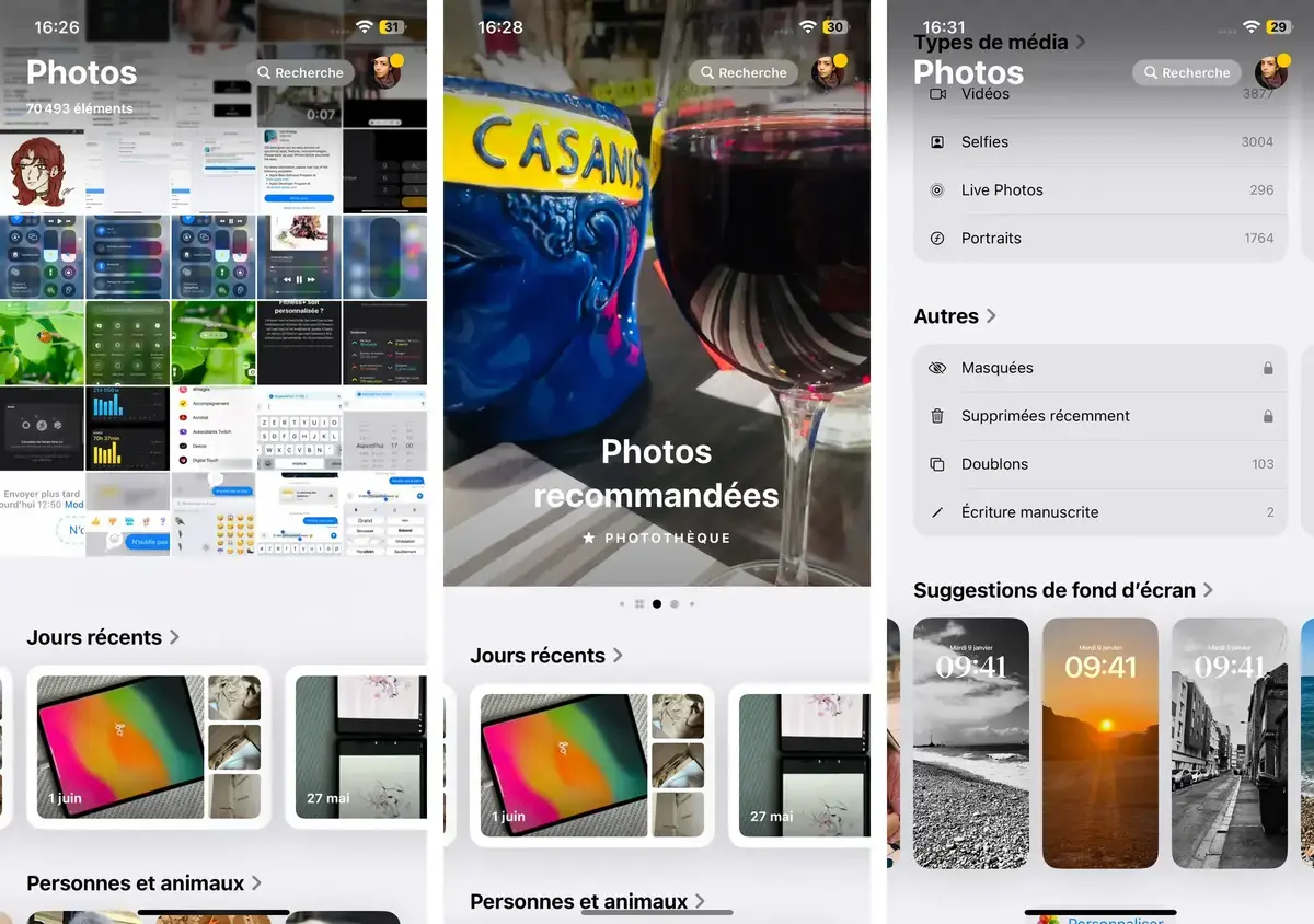 La nouvelle app "Photos" d'iOS 18 agace, Apple répond