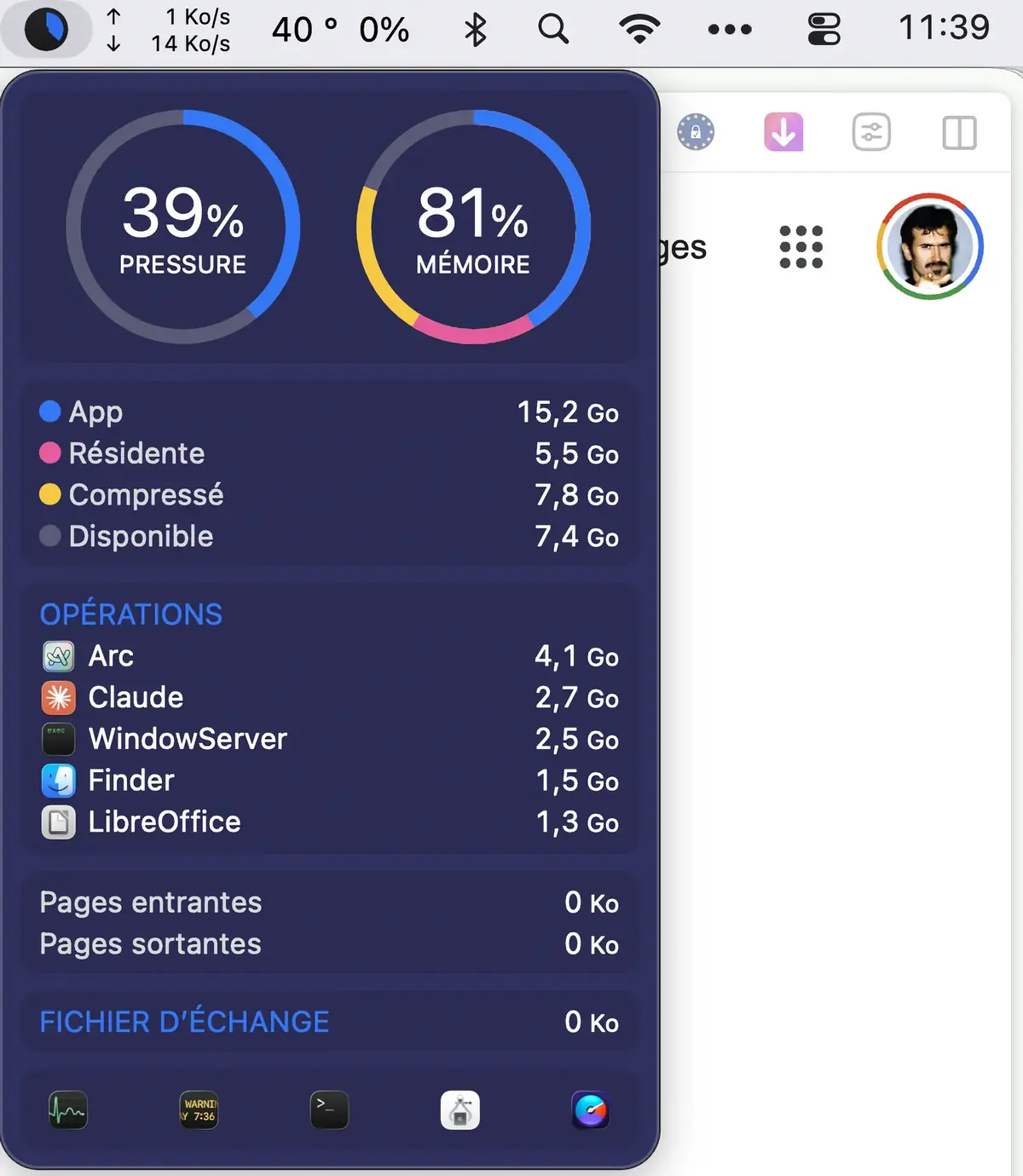 L&rsquo;app Mac du jour&nbsp;: iStat Menus vous affiche la sant&eacute; de votre ordinateur