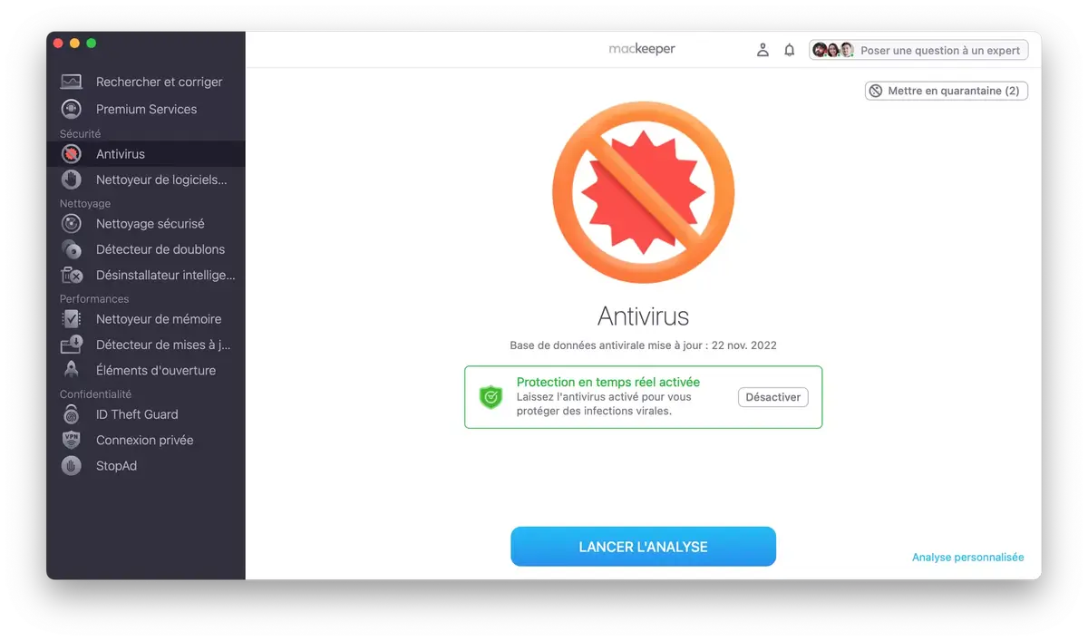 Antivirus/nettoyeur Mackeeper : le test complet