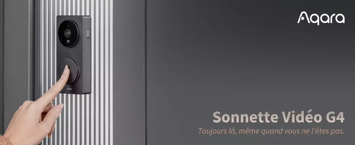 La sonnette Aqara G4 compatible HomeKit est disponible sur l'Apple Store