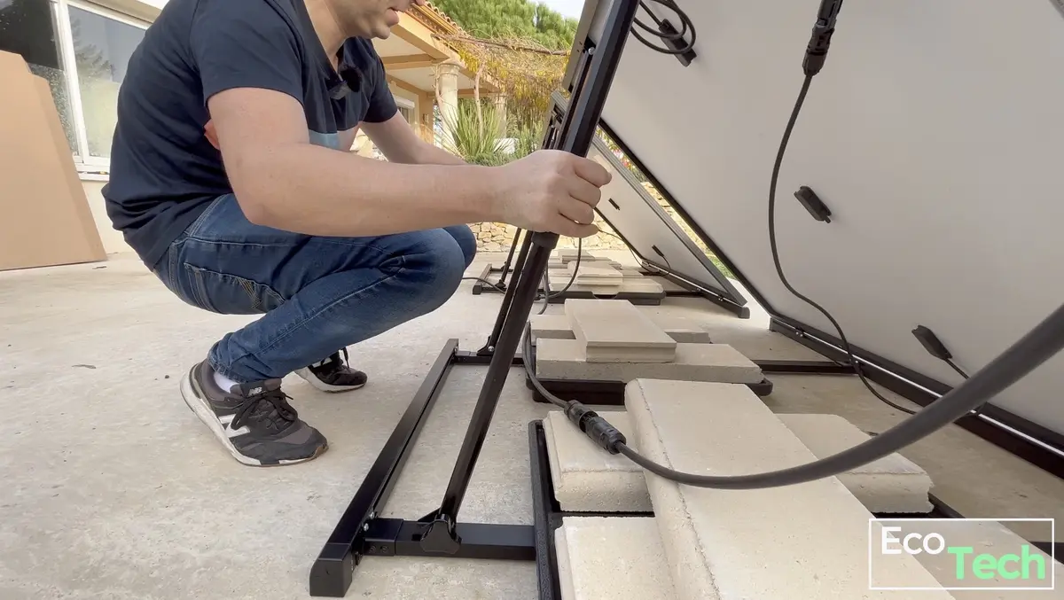 Test Sunology Play : Installation des panneaux solaires. Tuto, avis, prix et rentabilité