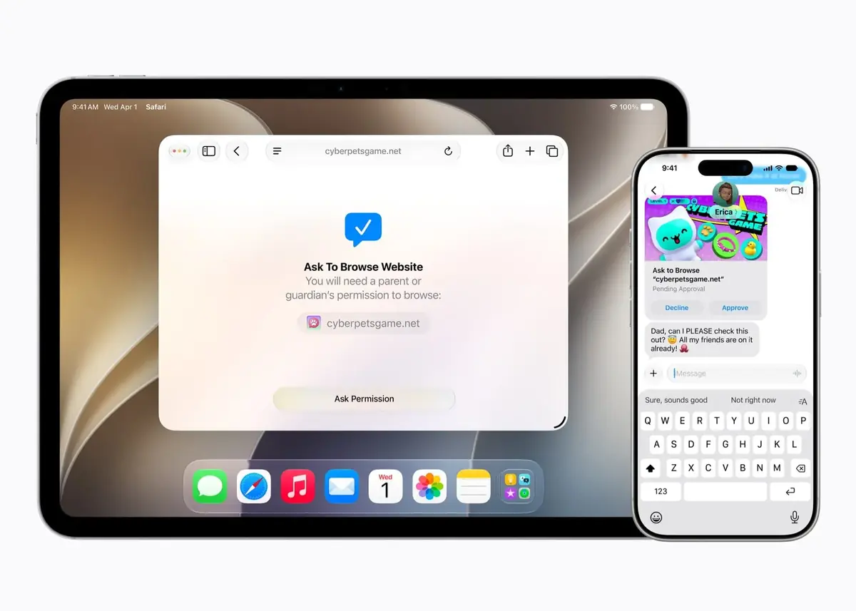 Apple muscle ses outils de contr&ocirc;le parental et de s&eacute;curit&eacute; des enfants