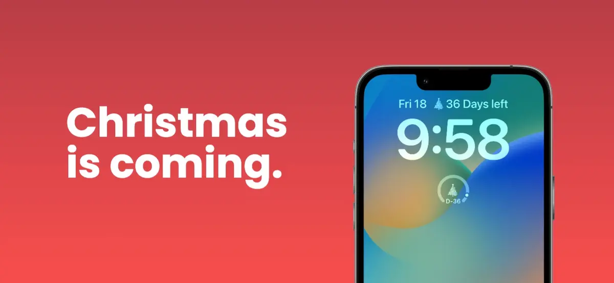 L’app française « Compte à rebours Noël 2022 », un calendrier de l’avent sur iPhone !