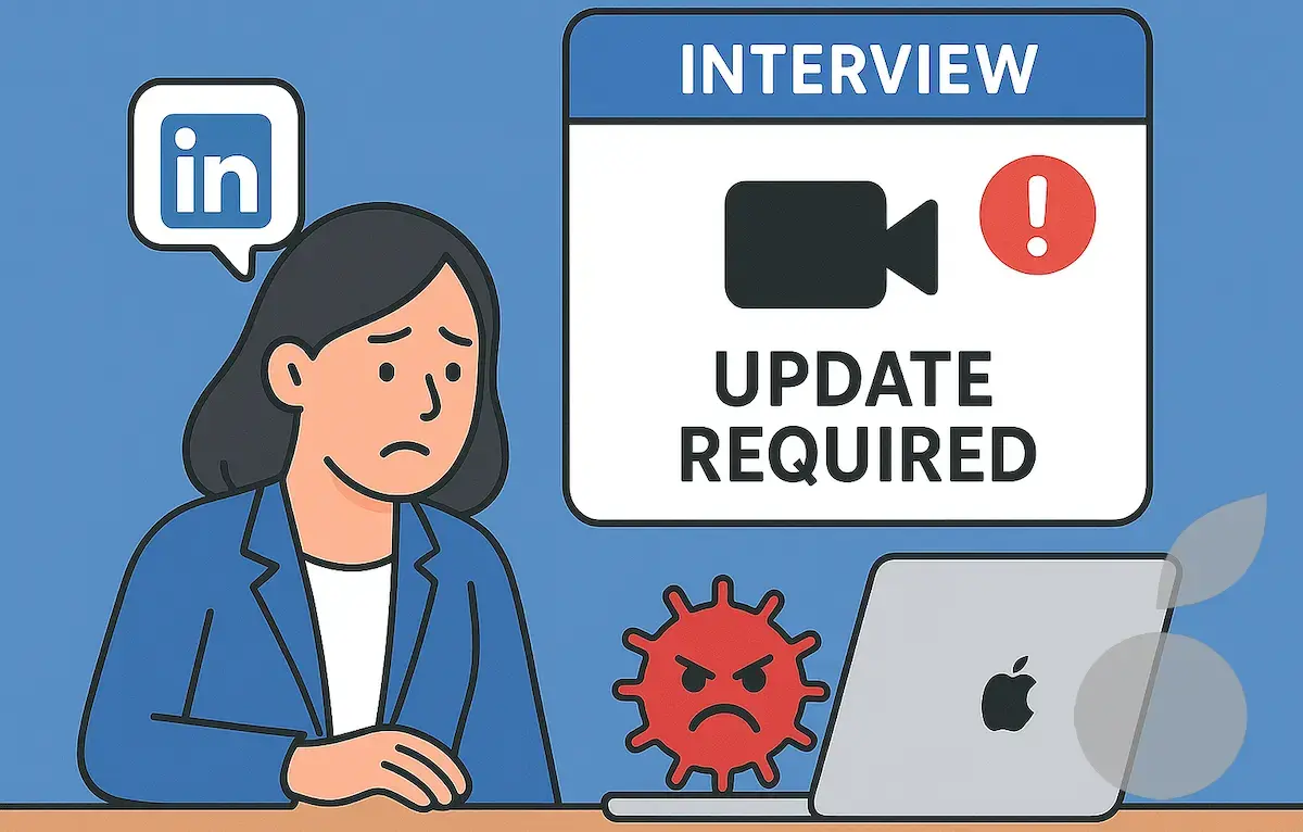 Campagne faux recrutements virus Mac