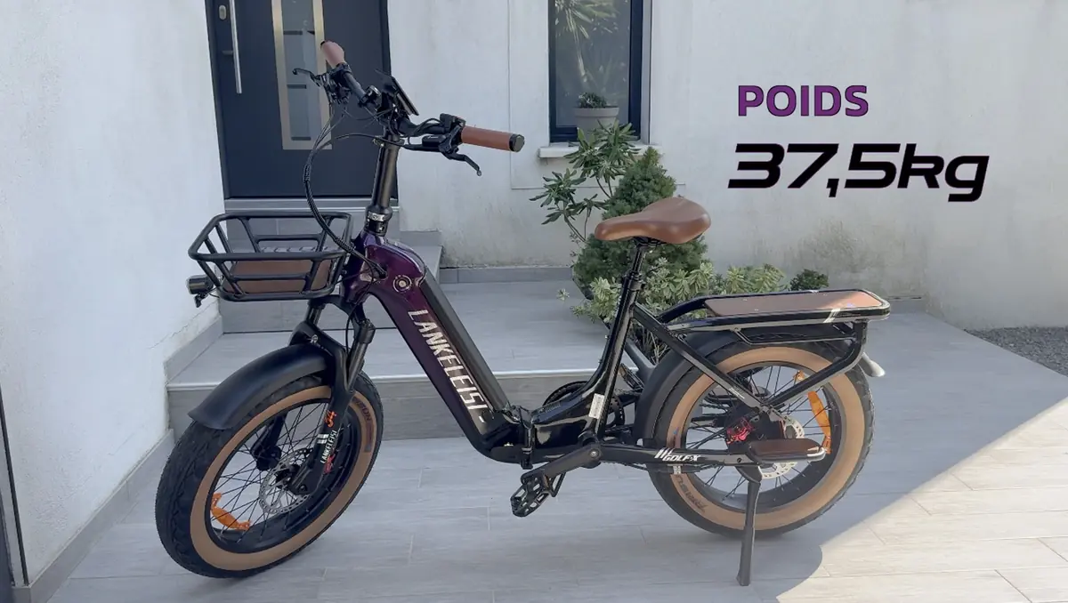 Test du Lankeleisi Golf X&nbsp;: que vaut ce magnifique v&eacute;lo &eacute;lectrique pliant chinois&nbsp;?