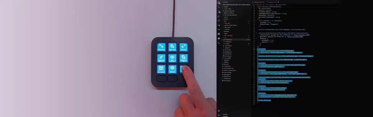 Logitech lance le MX Keypad, un petit clavier &agrave; touches LCD pens&eacute; pour les raccourcis et l&rsquo;IA