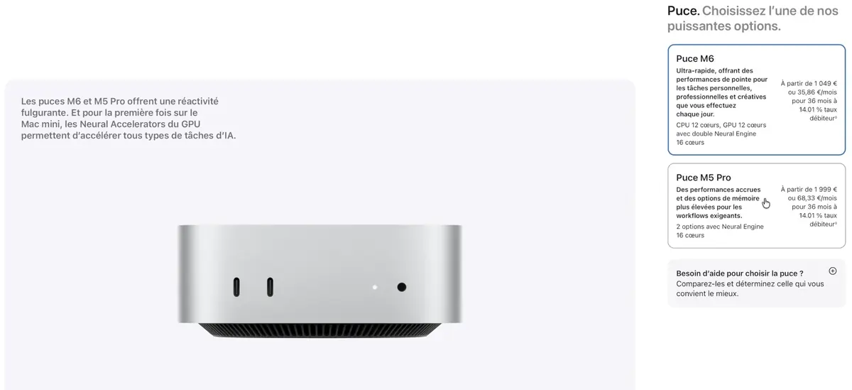 Test du Mac mini M6&nbsp;: des performances incroyables, mais &agrave; quel prix&nbsp;?