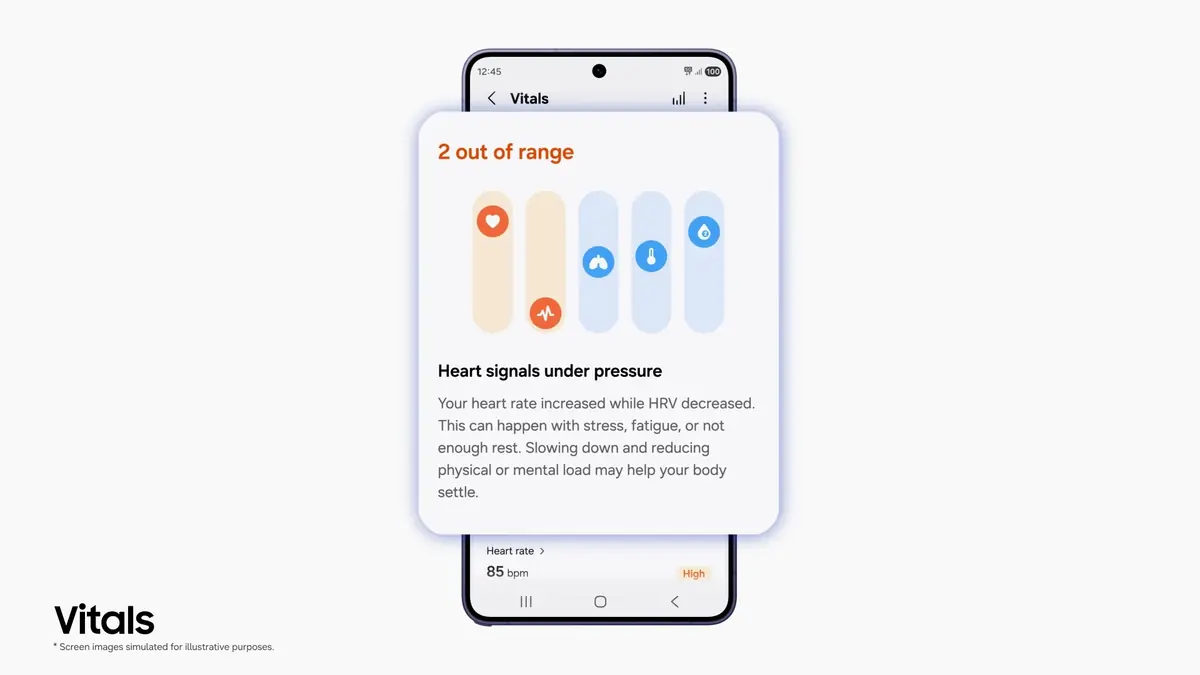 Samsung muscle son appli sant&eacute; avant la Galaxy Watch 9, et vise clairement l'Apple Watch