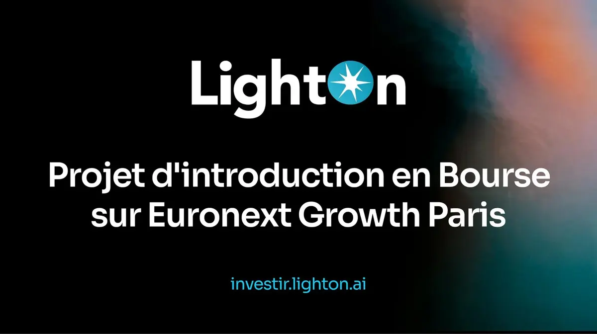 C'est une première : LightOn, la start-up d’IA française, entre en Bourse