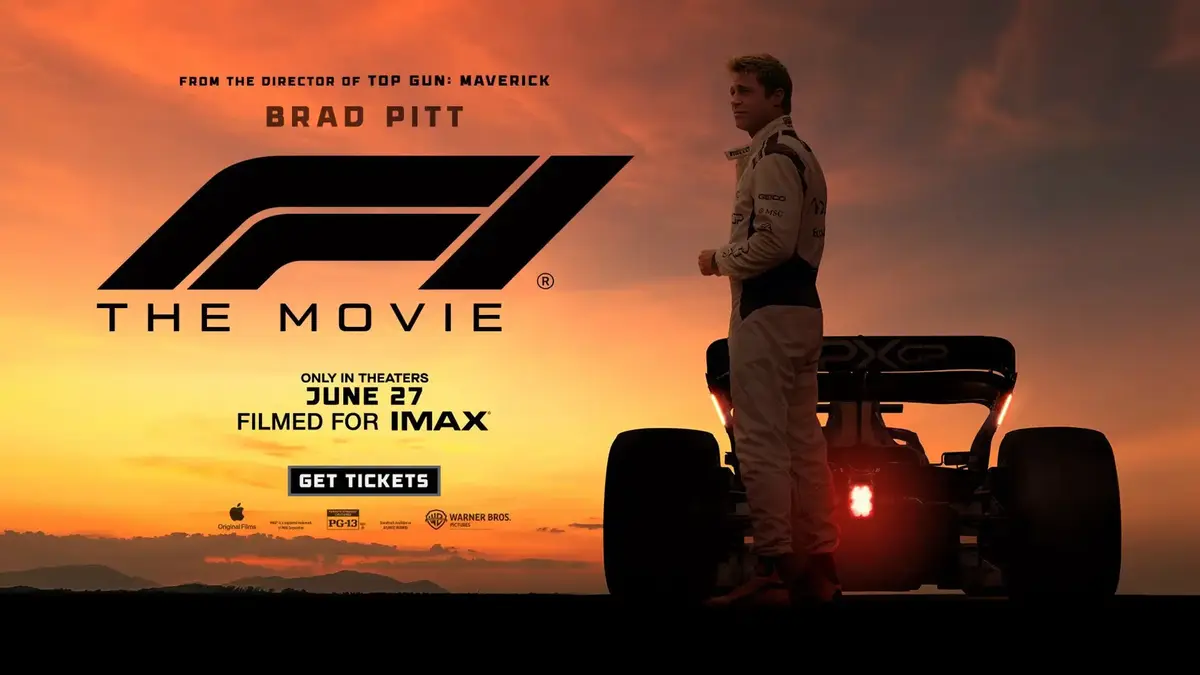 Apple TV+ F1 Brad Pitt