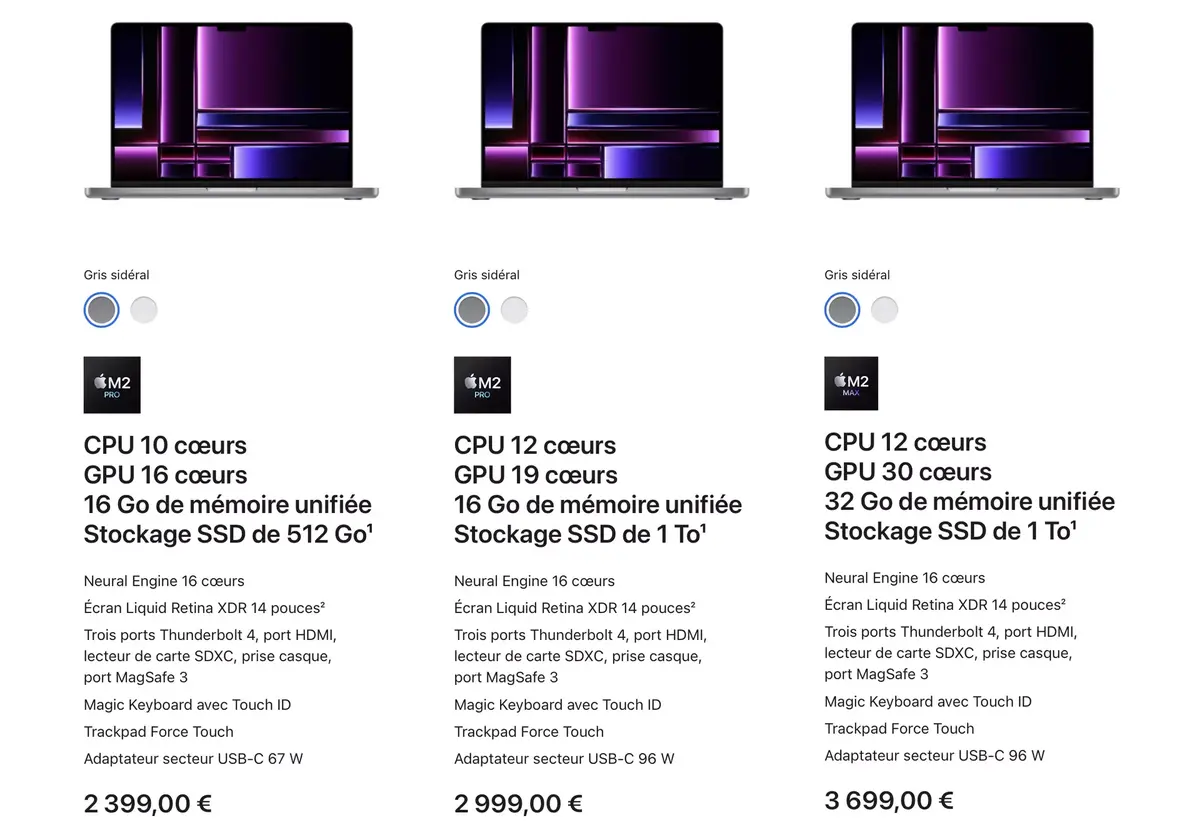 De nouveaux MacBook Pro à la fin du mois ? M3 ou simple "refresh" ?