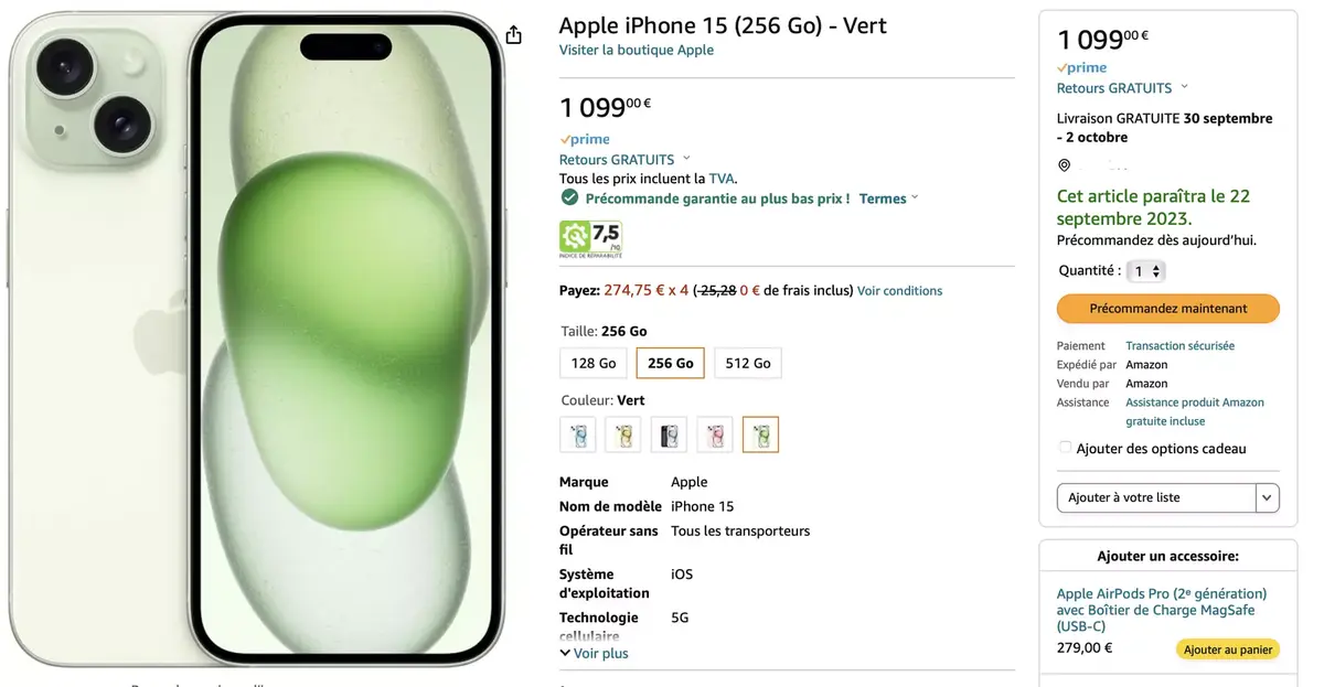 L’iPhone 15 introuvable en France ? Vrai ou Faux