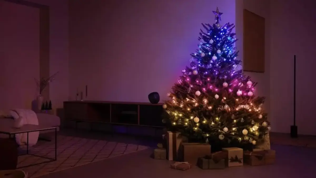 Philips Hue modernise la traditionnelle guirlande pour sapin de Noël