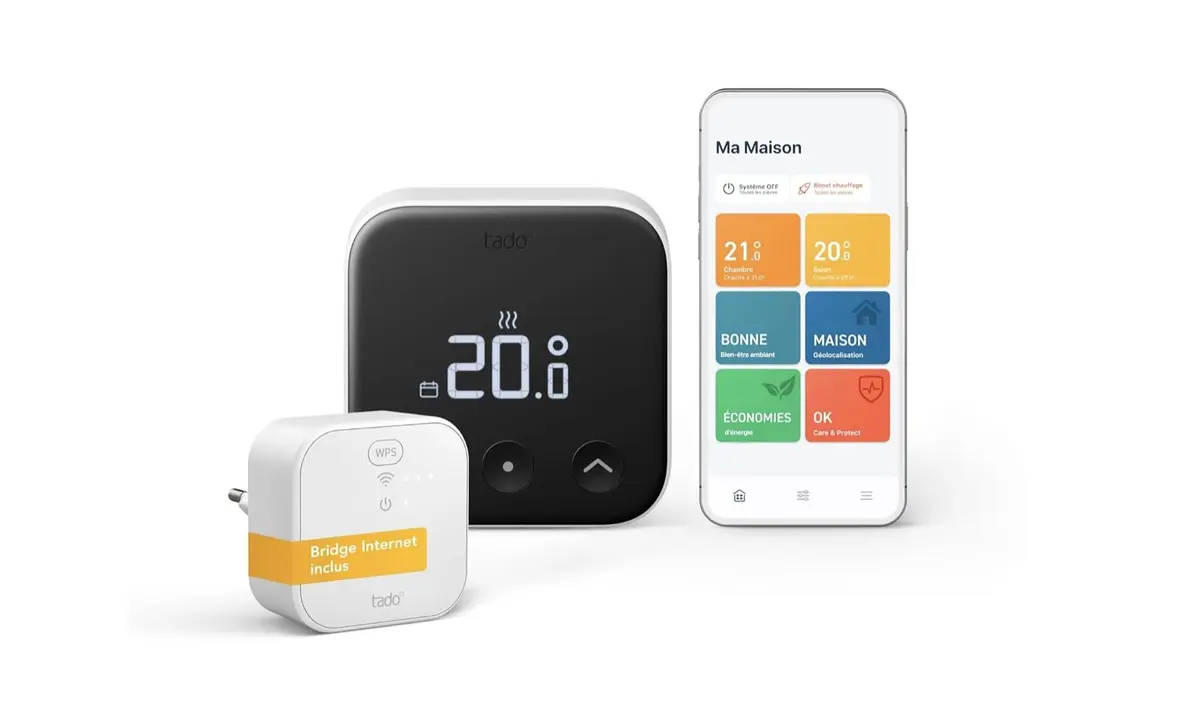 tado X thermostat connecté promo prix le plus bas