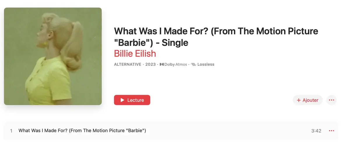 Billie Eilish désignée Artiste de l’Année 2024 par Apple Music (encore...)