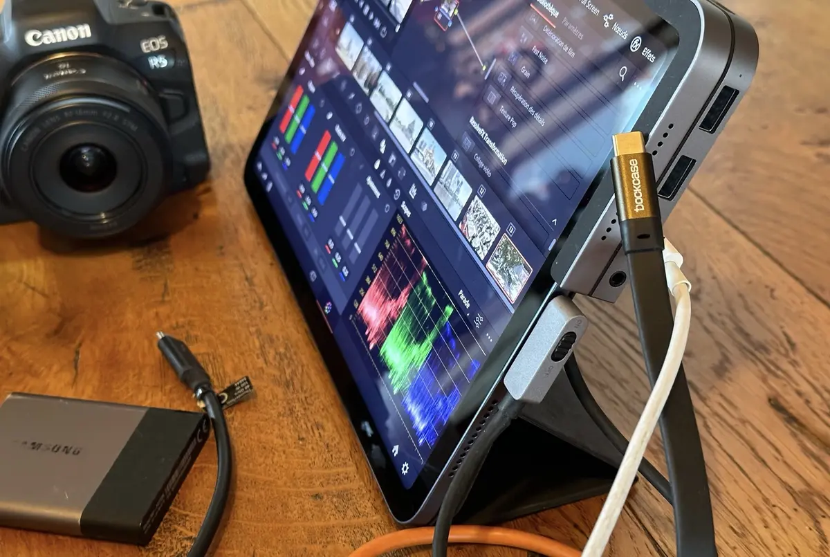 Test de DaVinci Resolve pour iPad Pro/Air M1/M2 : utilisable sans clavier/souris ?