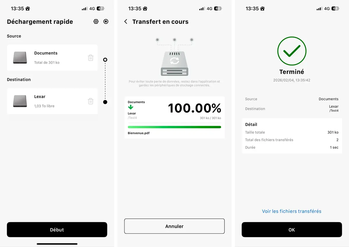Test du Lexar TouchLock Portable SSD&nbsp;: un disque externe MagSafe NFC pour l&rsquo;iPhone