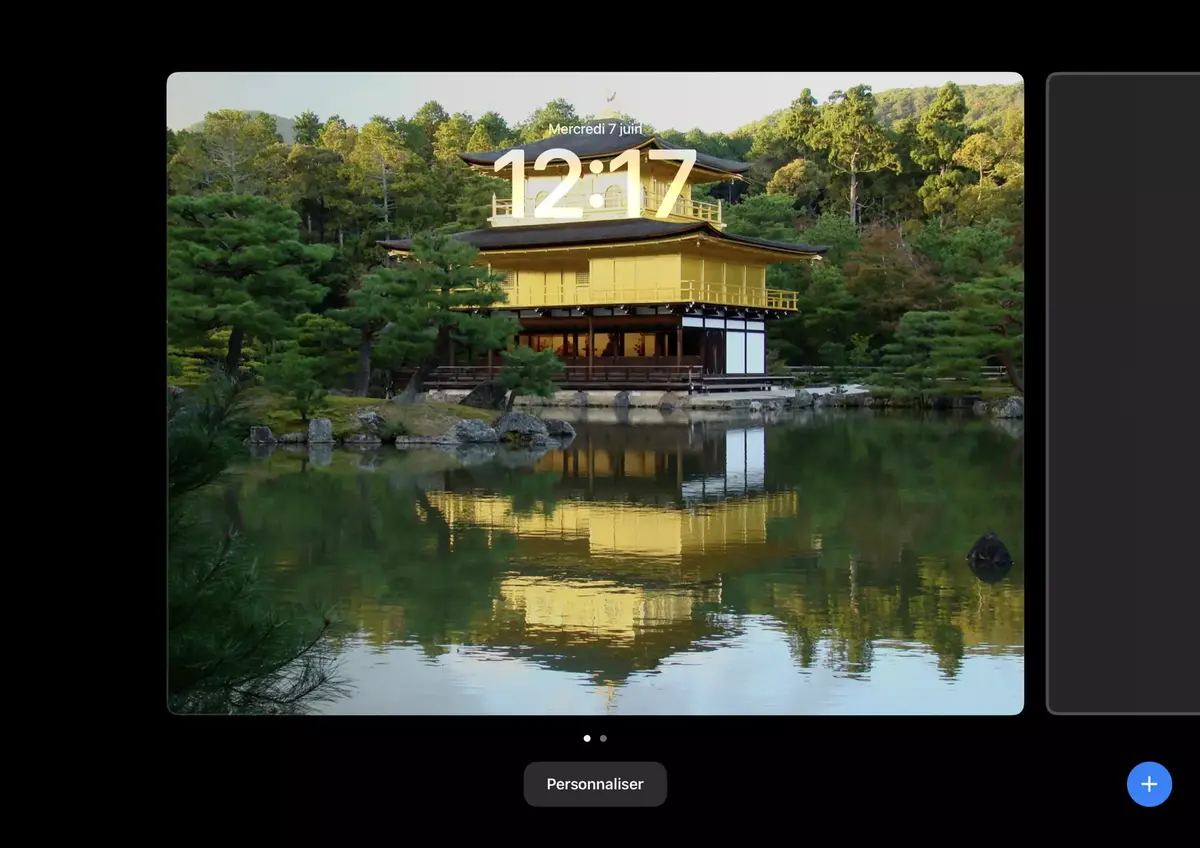 Pimpons la photo du Kinkaku-ji prise par mes soins