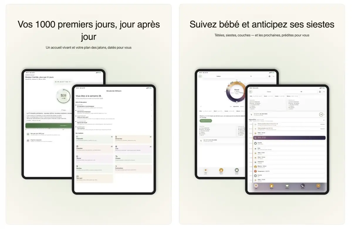 Tendrea, une app fran&ccedil;aise pour accompagner la grossesse et les premiers mois