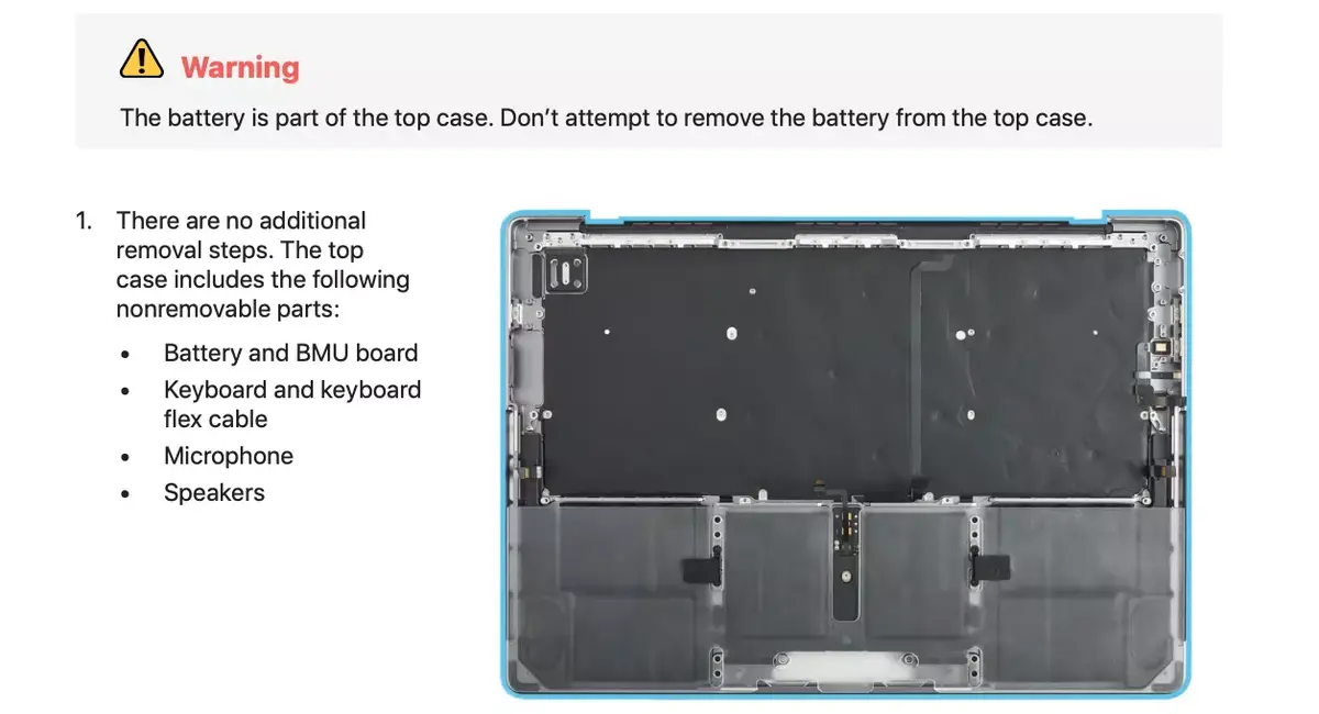 Apple ferait tout pour décourager la réparation de ses MacBook à la maison, dixit iFixIt