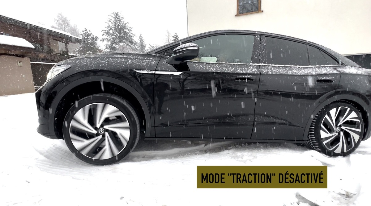 Essai Volkswagen ID.5 GTX : prix, autonomie, consos, recharge et conduite sur neige