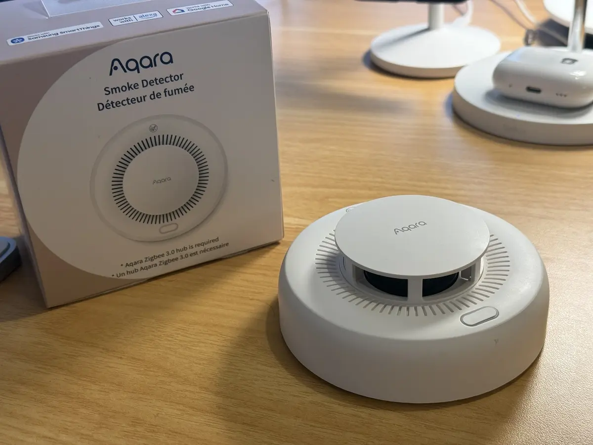 Test du détecteur de fumée connecté Aqara : simple et efficace