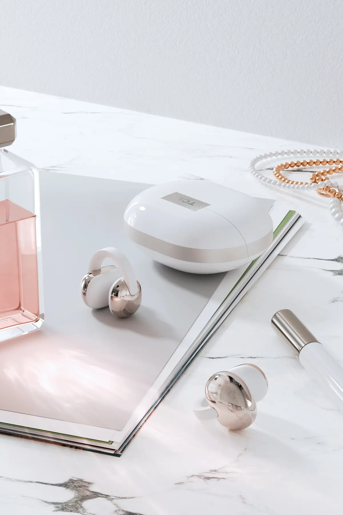 TCL CrystalClip&nbsp;: des &eacute;couteurs &agrave; oreille ouverte au design bijou