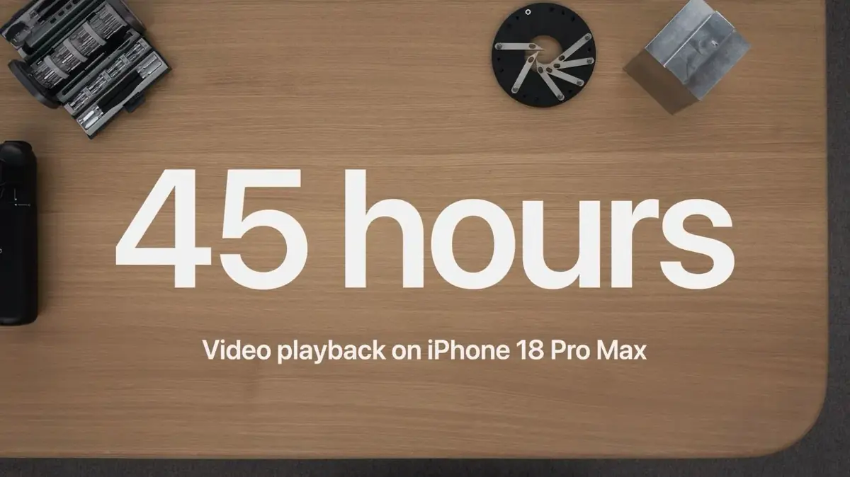 L'iPhone 18 Pro, la meilleure autonomie pour un iPhone&nbsp;? L'iPhone Duo s'en sort plut&ocirc;t bien...