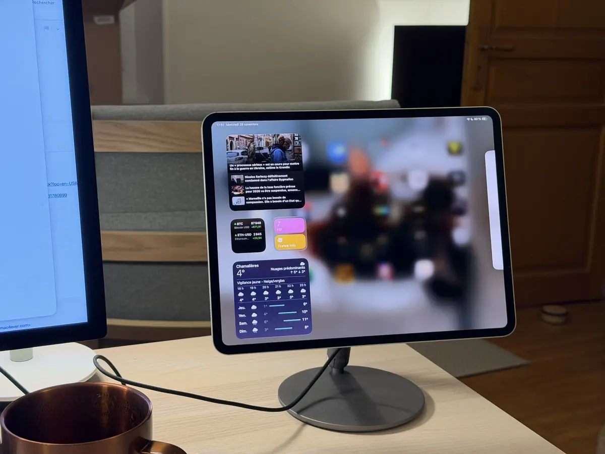 Test du dock KUXIU X44 Pro MAX : votre iPad Pro aura enfin ça place sur votre bureau