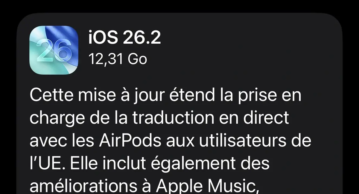 Attention à iOS 26.2 : un bug paralyserait les apps sur certains iPhone. Êtes-vous concerné ?