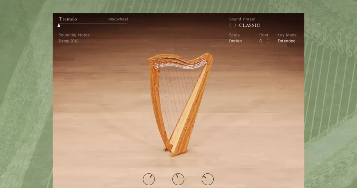 Irish Harp gratuit Native Instruments