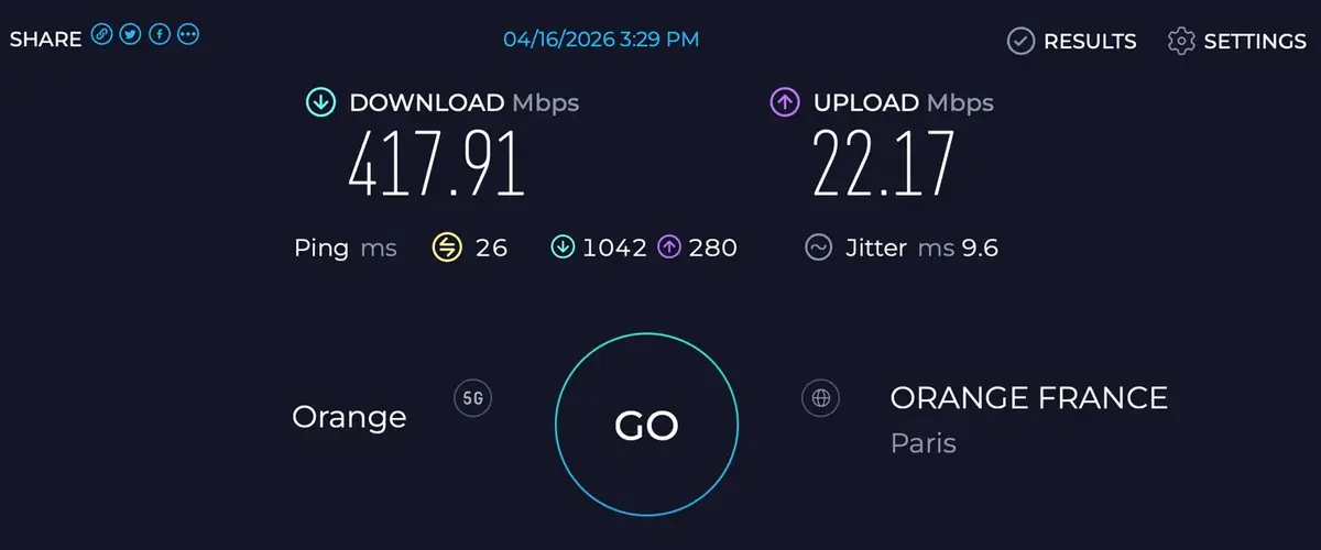 Evidemment les mesures varient en fonction des lieux...